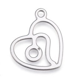 Pendentif acier inoxydable signe Lion