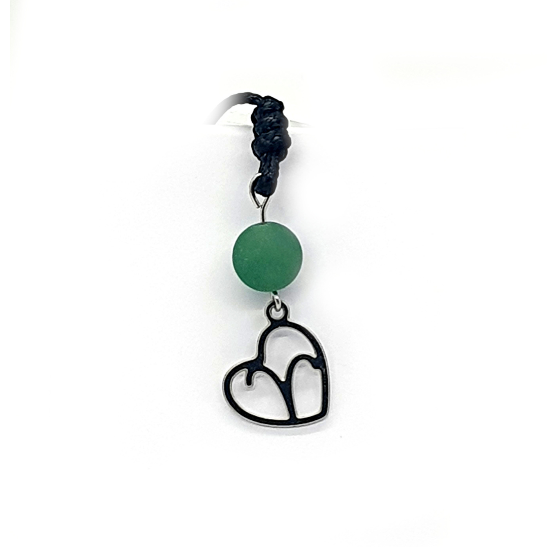 Collier Astro - Bélier - Aventurine verte mat 8 mm