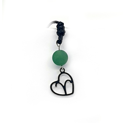 Collier Astro - Bélier - Aventurine verte mat 8 mm