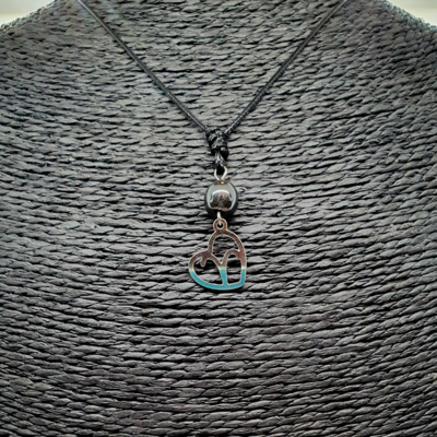 Collier Astro - Bélier - Hématite 8 mm