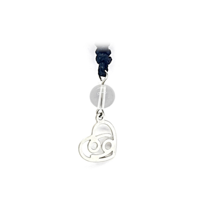 Collier Astro - Cancer - Cristal de roche 8 mm