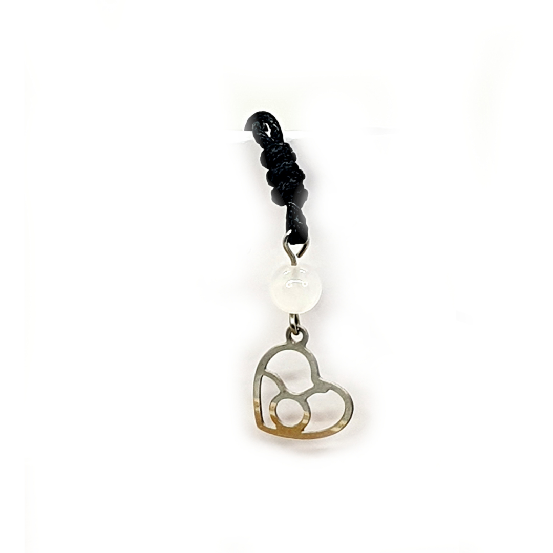 Collier Astro - Taureau - Sélénite 6 mm