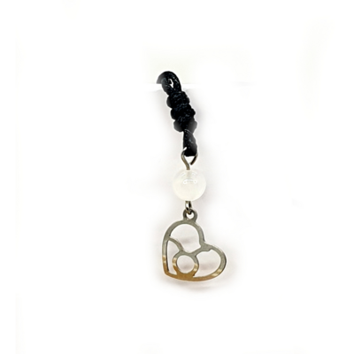 Collier Astro - Taureau - Sélénite 6 mm