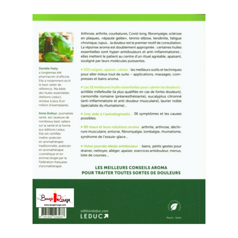 Ma bible des huiles essentielles antidouleurs