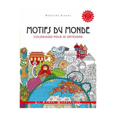 Motifs du monde, coloriage pour se détendre