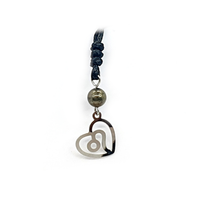 Collier Astro - Lion - Pyrite 6 mm