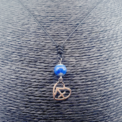 Collier Astro - Sagittaire - Lapis-Lazuli 8 mm