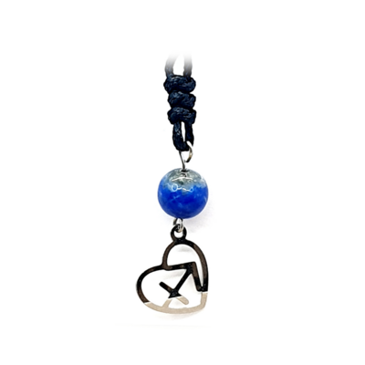 Collier Astro - Sagittaire - Lapis-Lazuli 8 mm