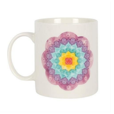 Tasse Mandala - blanc et multicolore