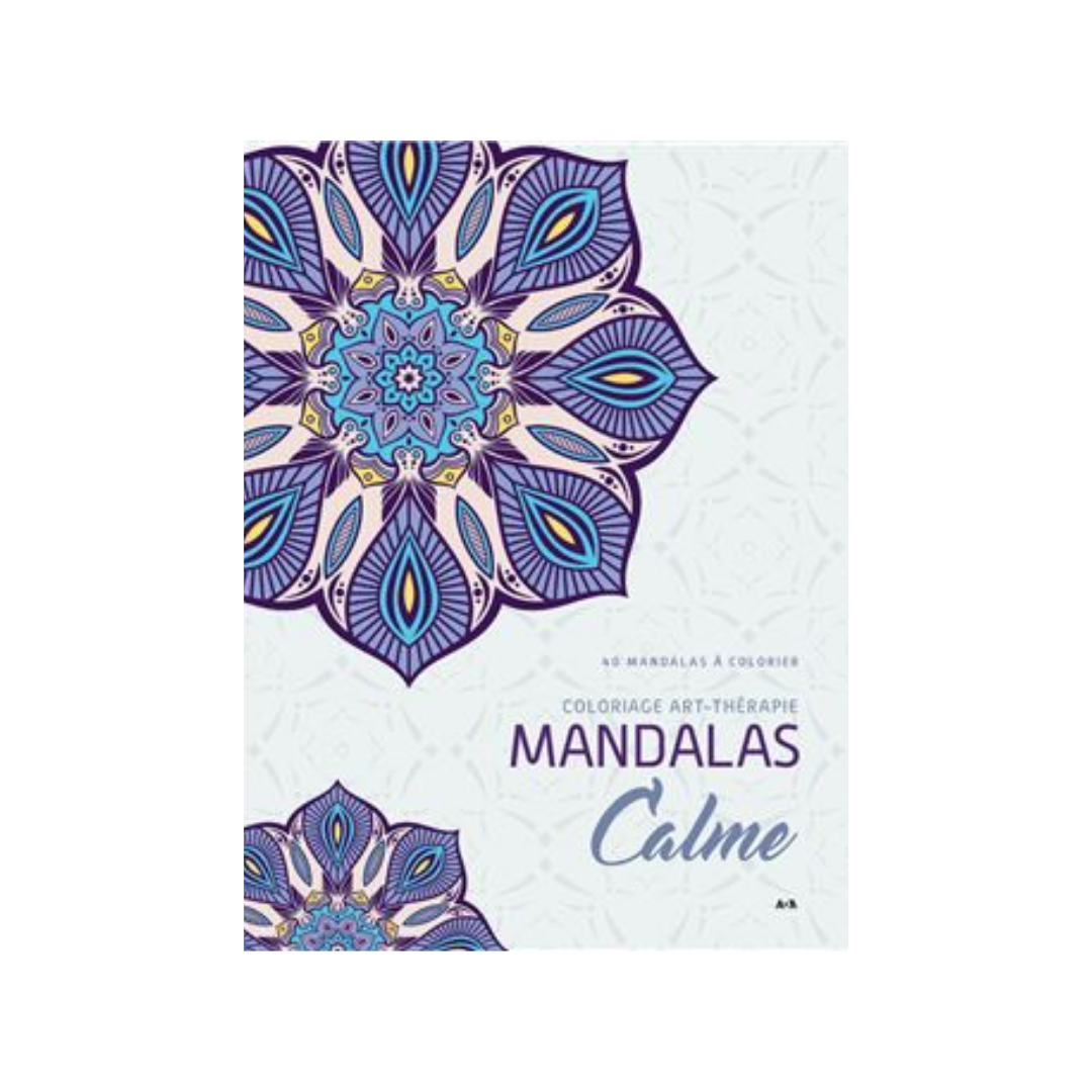 Carnet de coloriage art-thérapie - Mandalas Calme