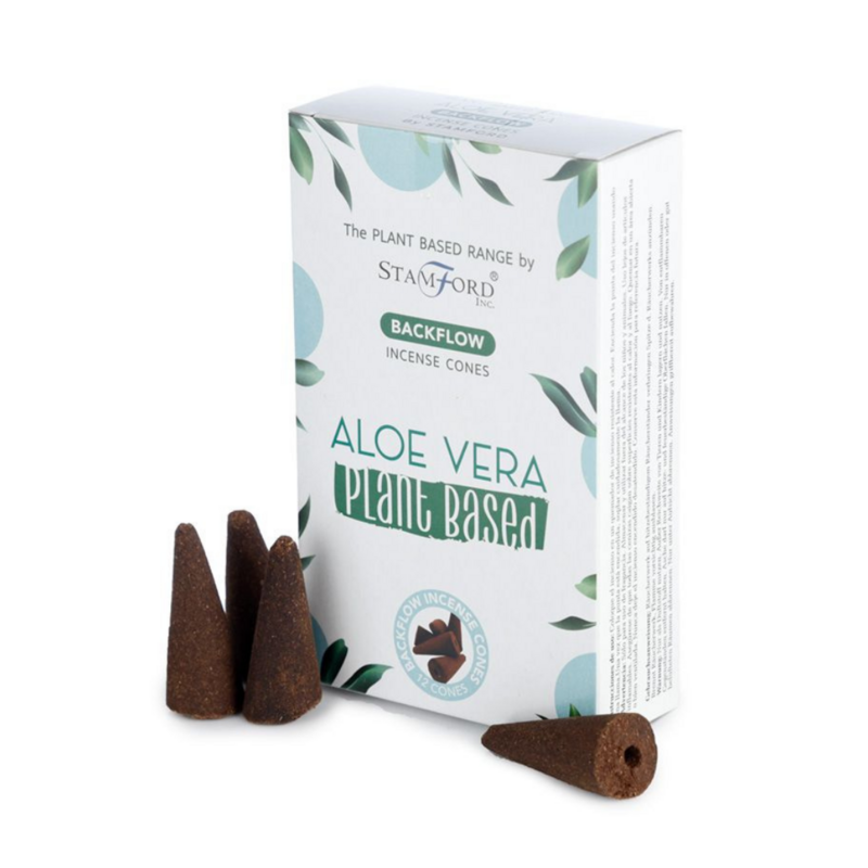 Cônes d&#39;Encens Backflow Aloe Vera - Stamford