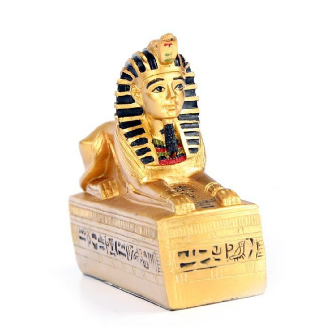 Sphinx Égyptien doré