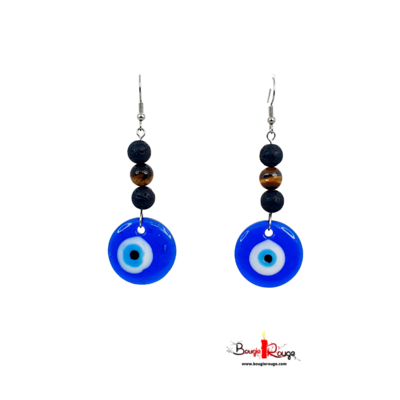 Boucles d'Oreilles - Protection - 8 mm