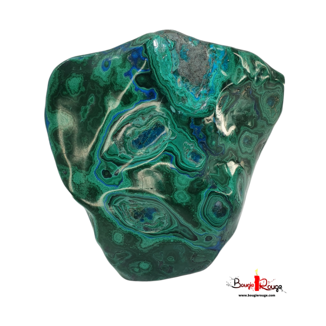 Chrysocolle 12.5 x 13 cm - 1097gr