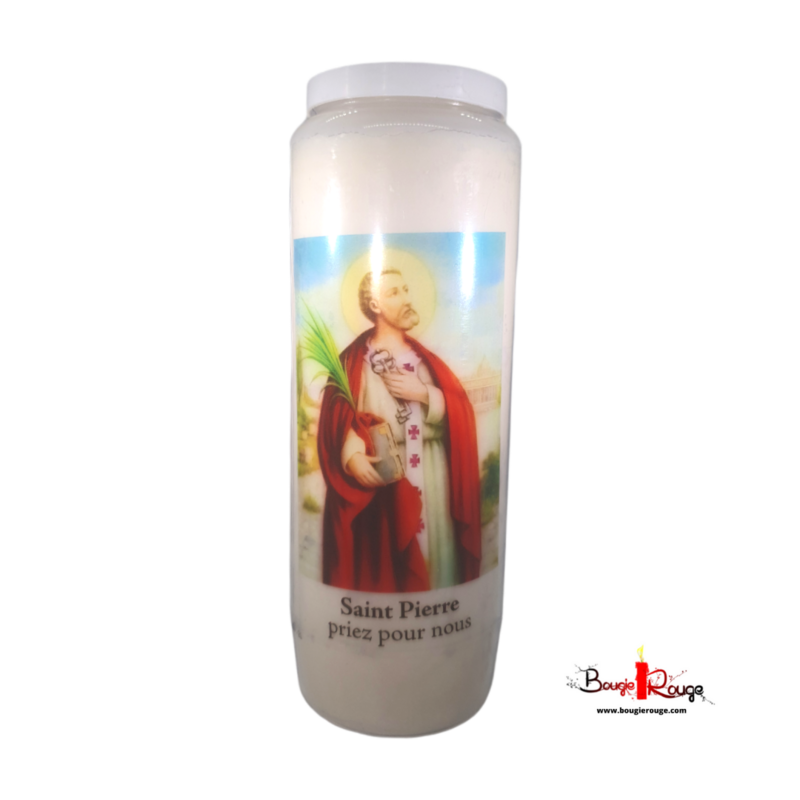 Bougie Neuvaine - Saint Pierre