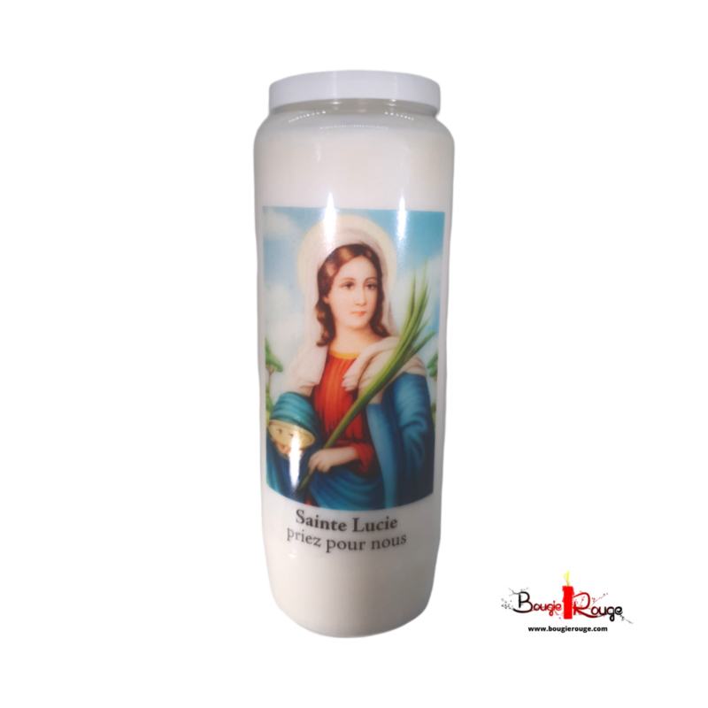 Bougie Neuvaine - Sainte Lucie