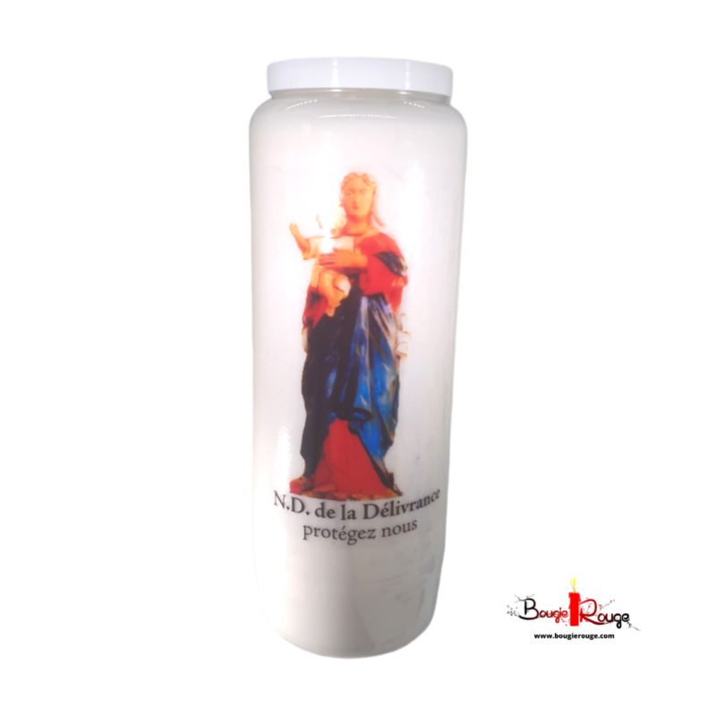 Bougie Neuvaine - Notre Dame de la Délivrance