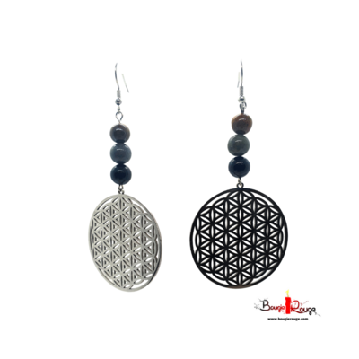 Boucles d'Oreilles - Protections - 8 mm