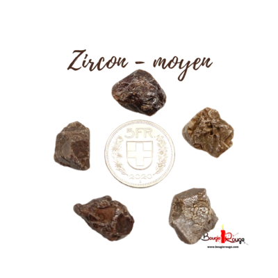 Zircon Brut - moyen