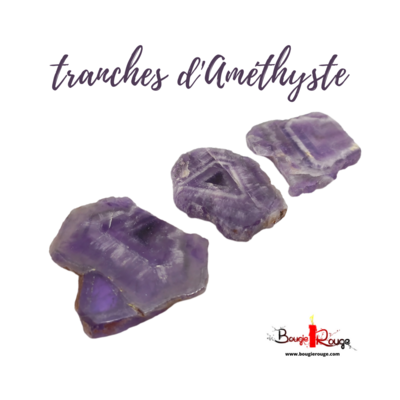 Améthyste - tranche