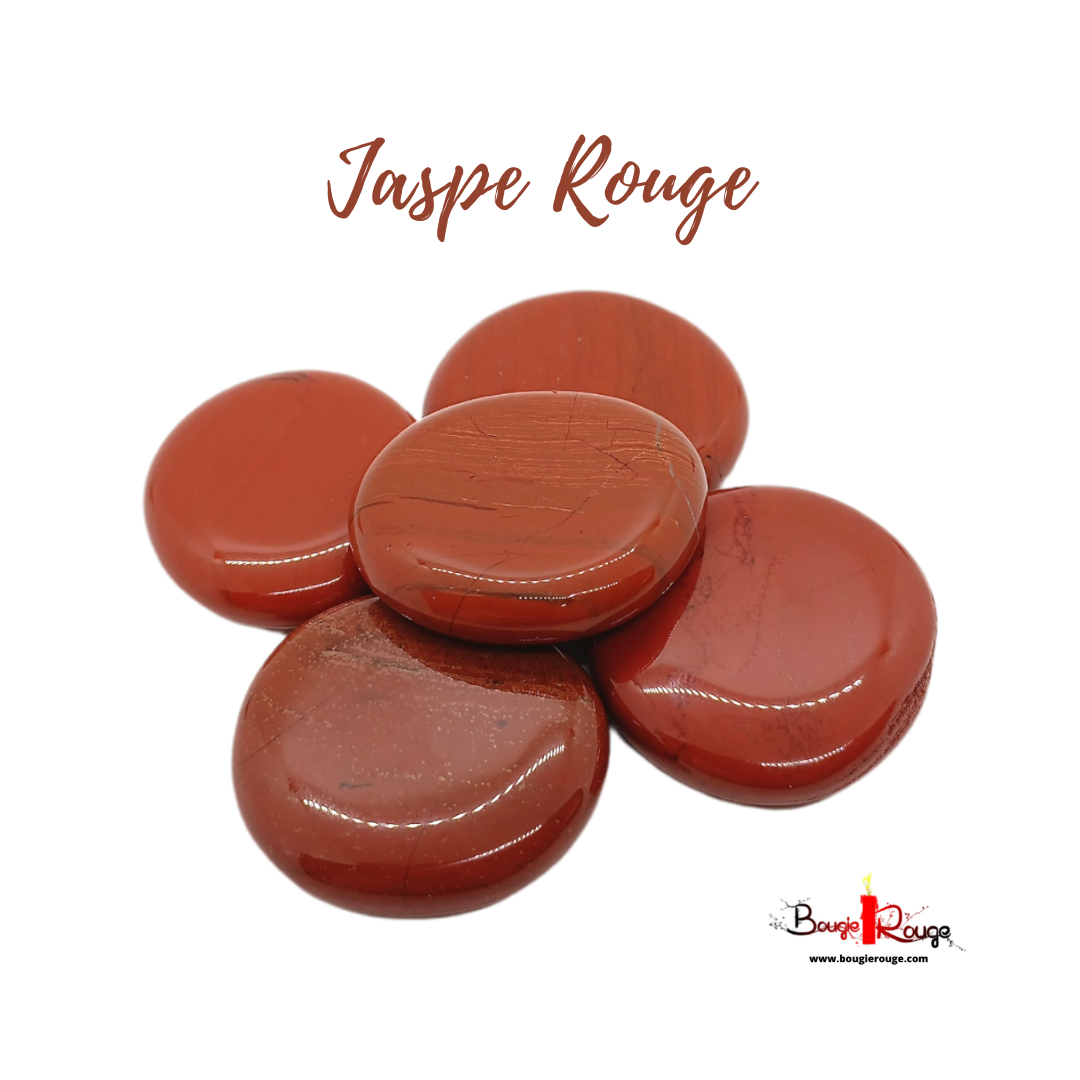 Galet Jaspe Rouge