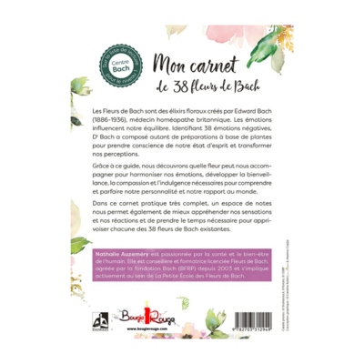 Mon carnet des 38 fleurs de Bach