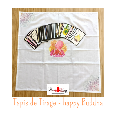 Tapis de Tirage - Happy Buddha