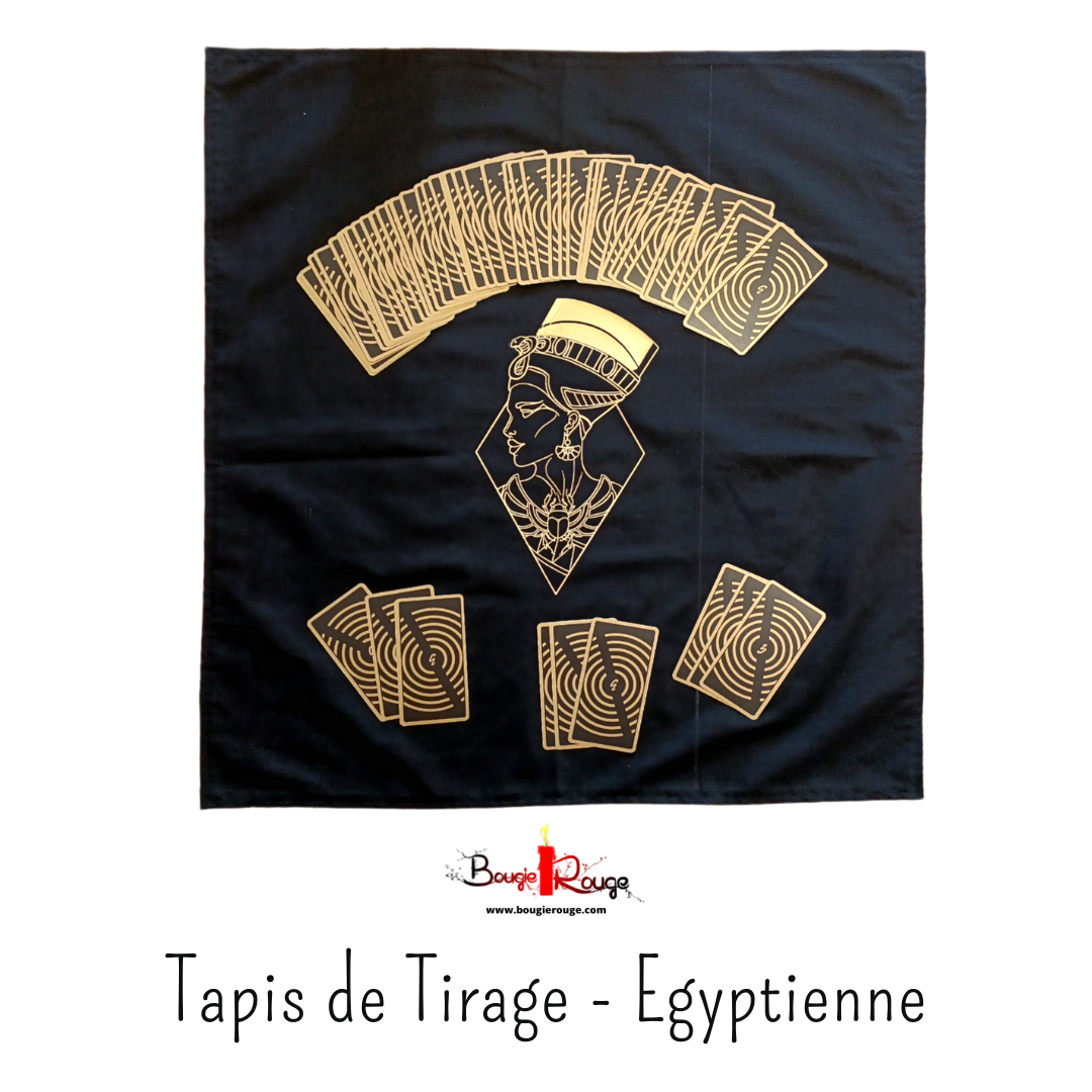 Tapis de Tirage - Egyptienne - doré