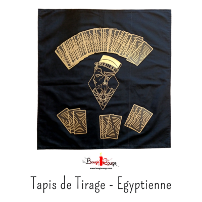 Tapis de Tirage - Egyptienne - doré