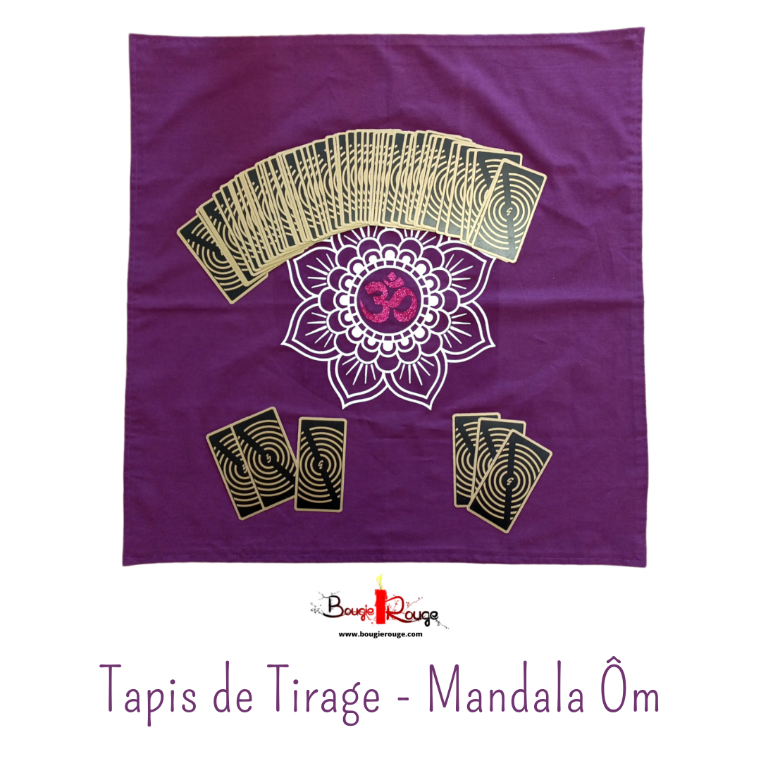 Tapis de Tirage - Mandala Ôm