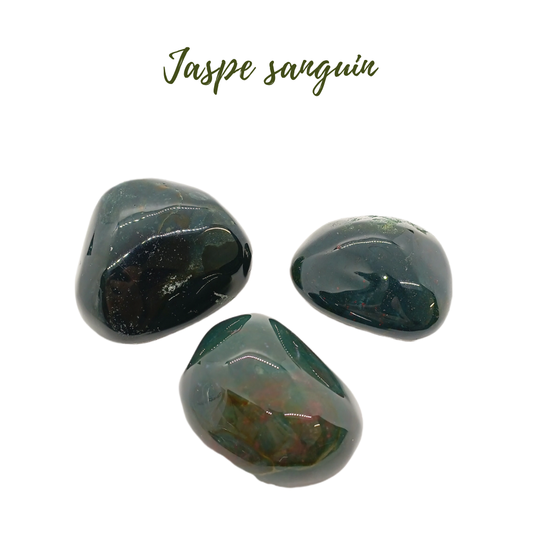 Jaspe sanguin (Héliotrope)