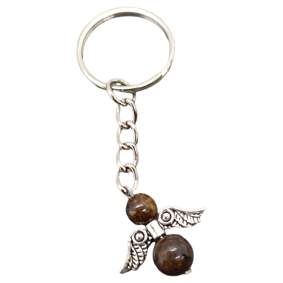 Porte-clés ange - Bronzite