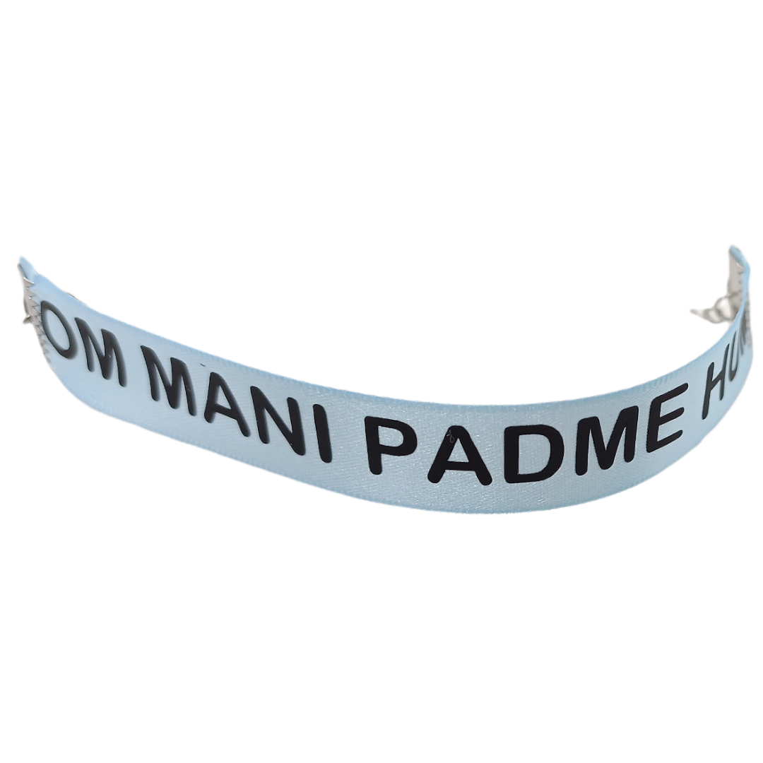 Bracelet en tissu - Om Mani Padme Hum