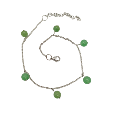 Bracelet de cheville - Aventurine verte