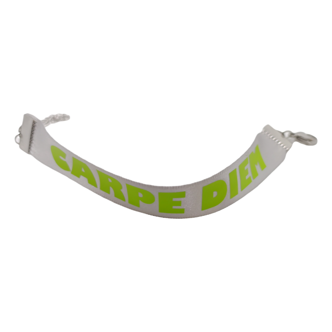 Bracelet en tissu - Carpe diem