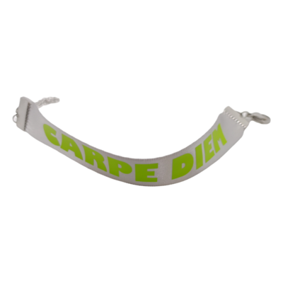 Bracelet en tissu - Carpe diem