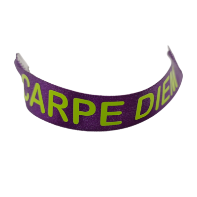 Bracelet en tissu - Carpe diem
