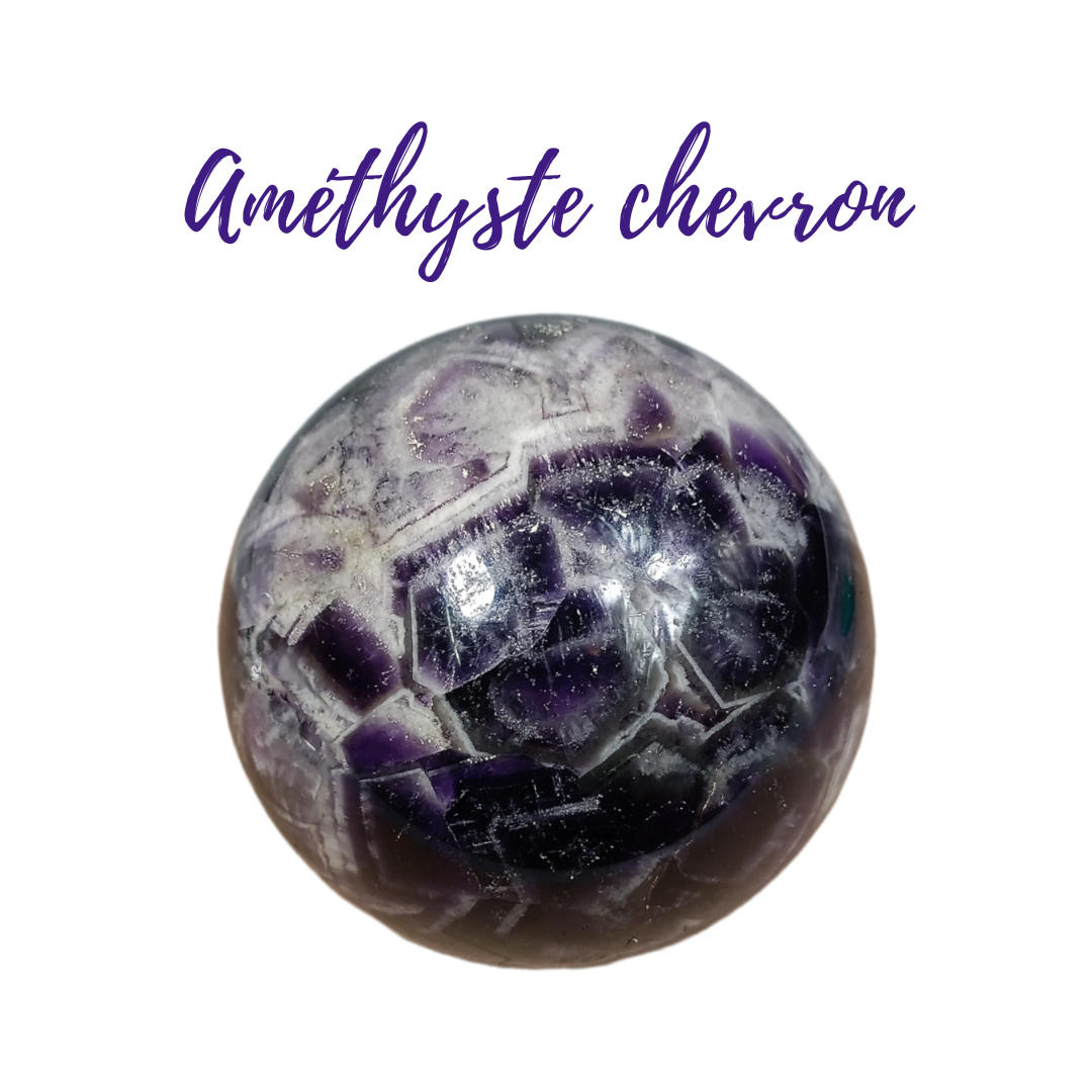Améthyste chevron - 976gr