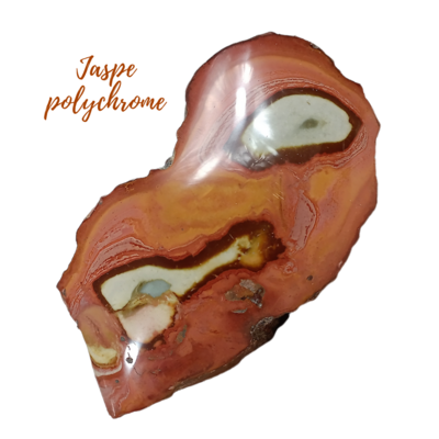 Jaspe polychrome brute - 276 gr