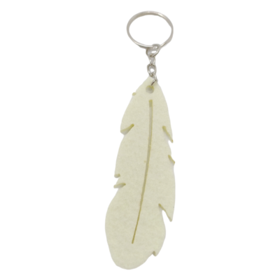 Porte-clés Plume