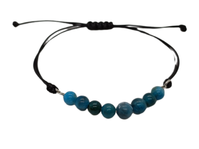 Bracelet en macramé - Apatite