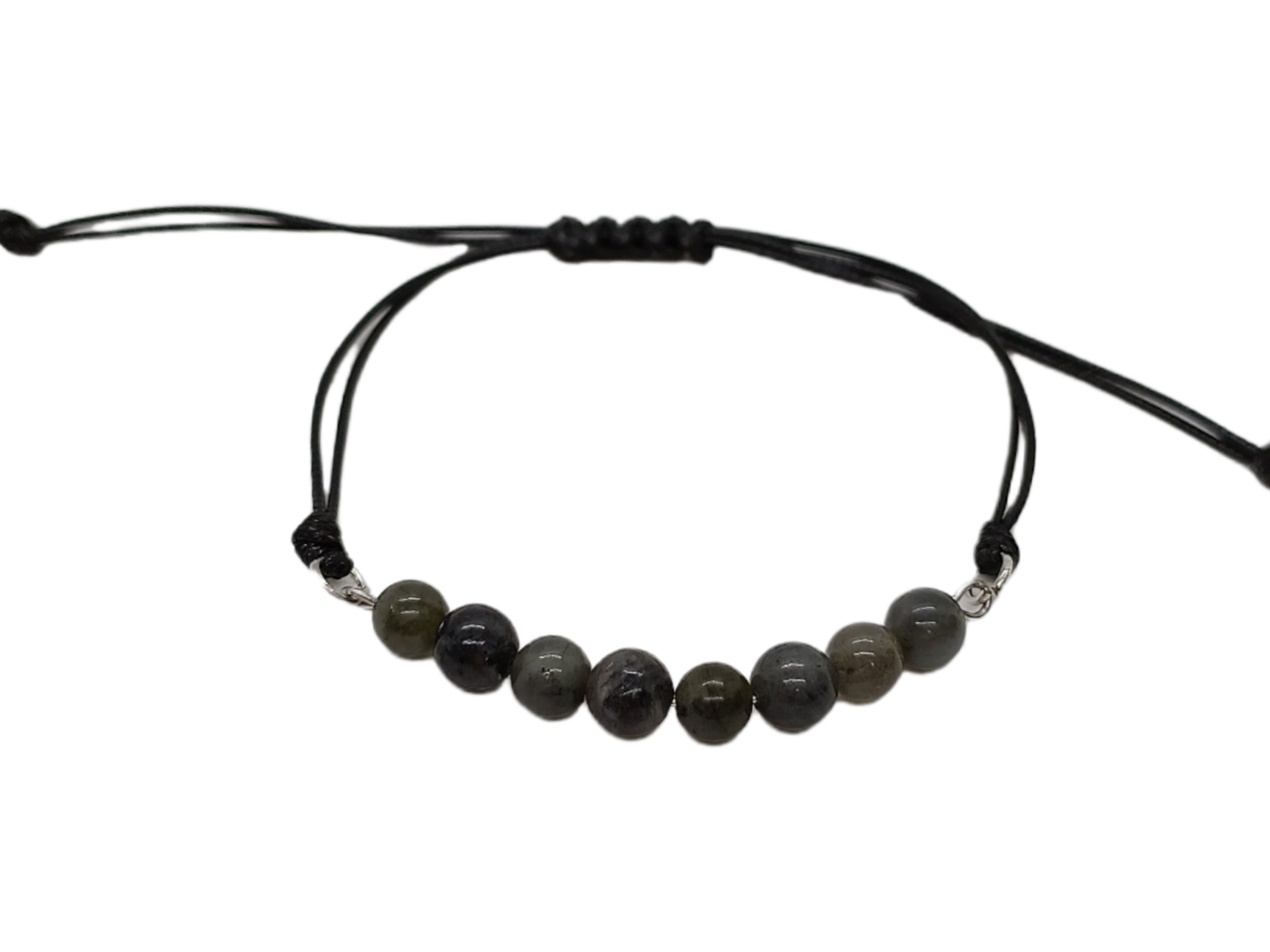 Bracelet en macramé - Labradorite