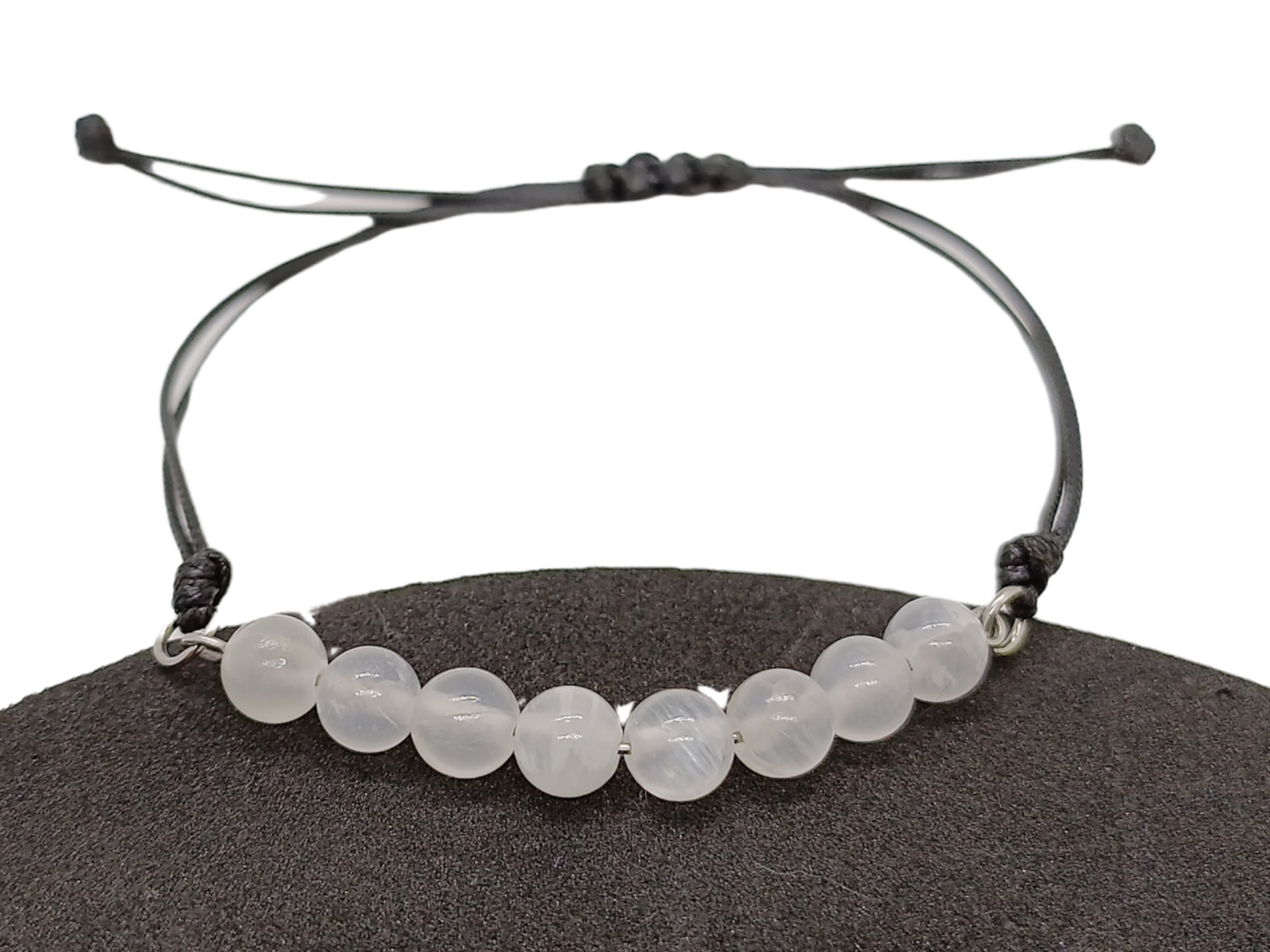 Bracelet en macramé - Sélénite