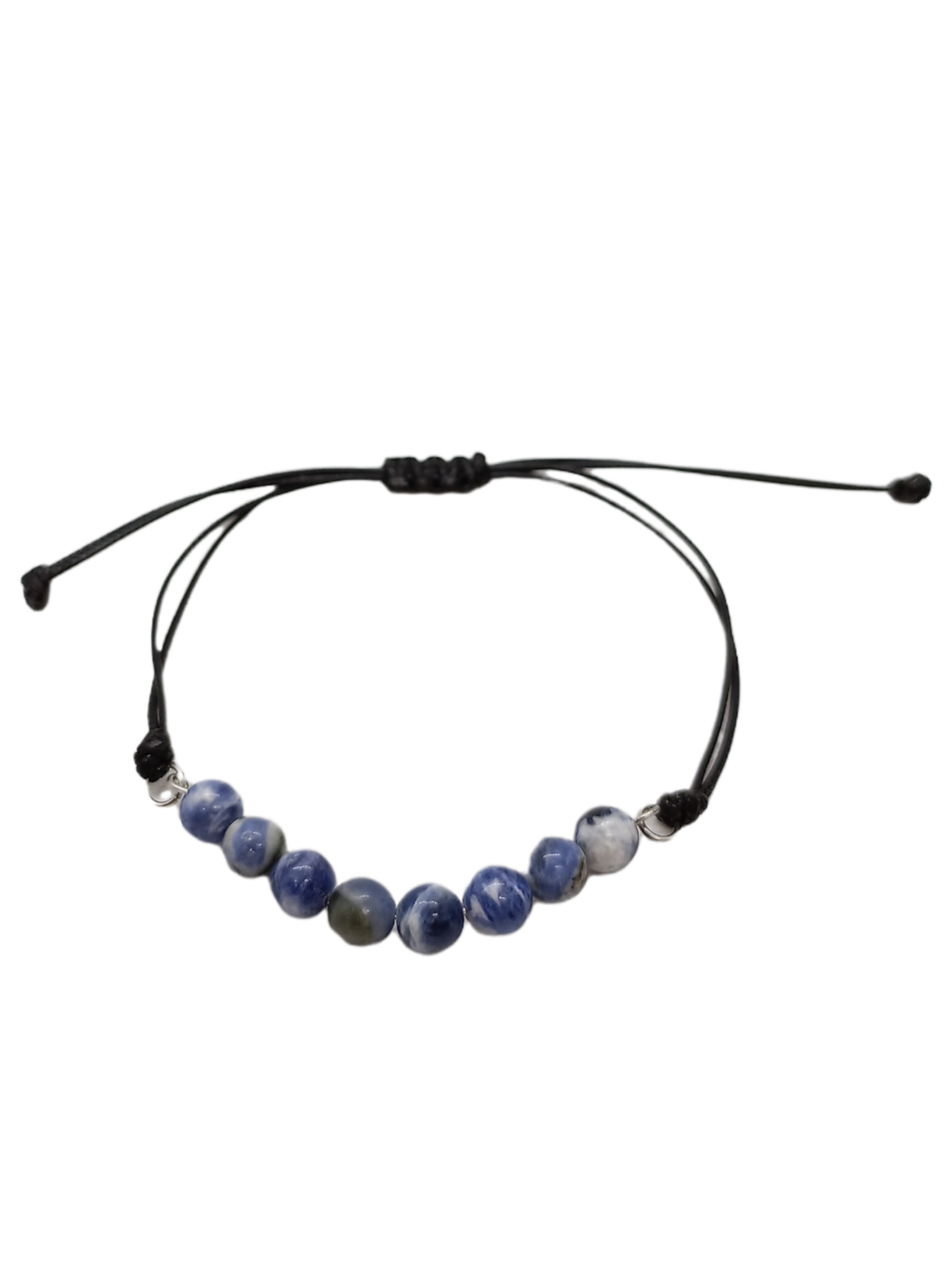 Bracelet en macramé - Sodalite