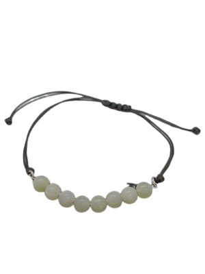 Bracelet en macramé - Jade de Chine