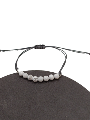 Bracelet en macramé - Magnésite