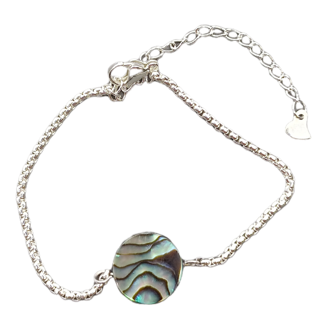 Bracelet - Disque d&#39;Abalone