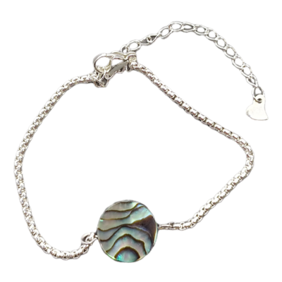 Bracelet - Disque d&#39;Abalone