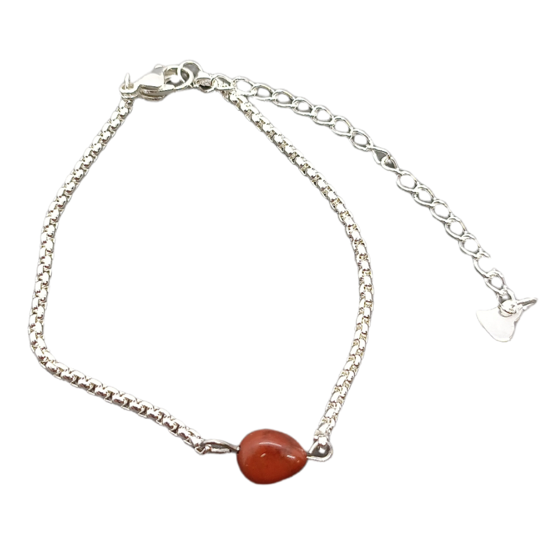 Bracelet - Jaspe rouge