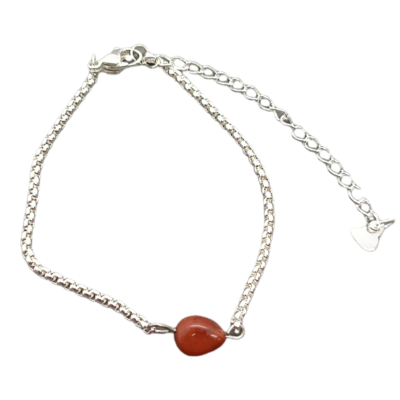 Bracelet - Jaspe rouge